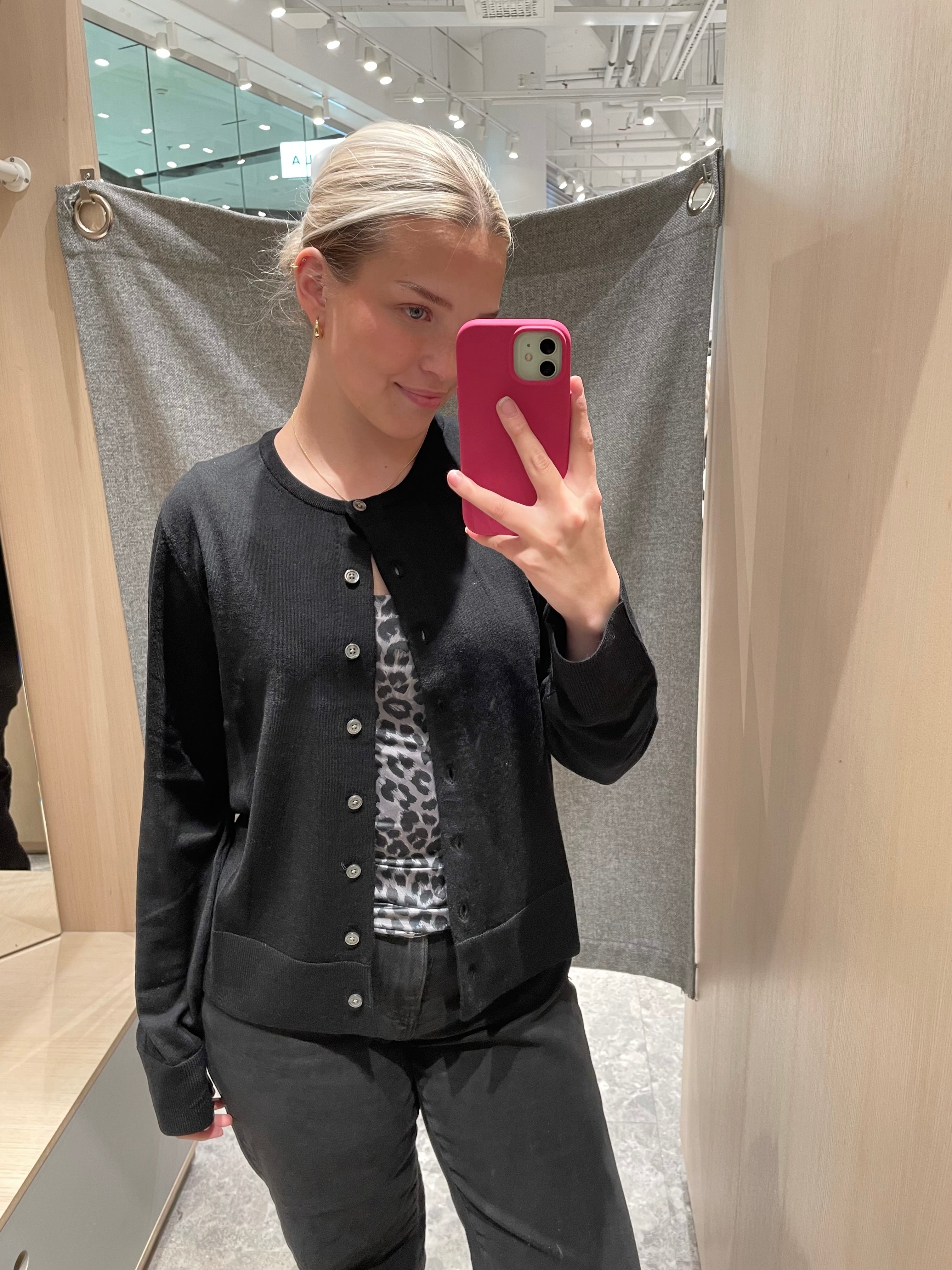 SLFTHEA Knit Cardigan - Black